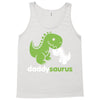 daddysaurus dinosaur dino Tank Top