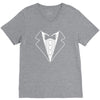 tuxedo fancy dress funny V-Neck Tee