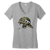 game over, man Women's V-Neck T-Shirt