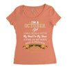 october girl Women's Triblend Scoop T-shirt