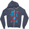 BORN TO BE AWESOME Zipper Hoodie