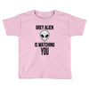 grey alien Toddler T-shirt