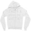 thats horrible idea what time Zipper Hoodie