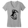cat versus cucumber Women's V-Neck T-Shirt