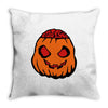 halloween pumpkin Throw Pillow