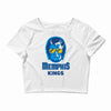 memphis kings Crop Top