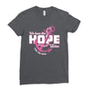 we have this hope breast cancer awareness Ladies Fitted T-Shirt