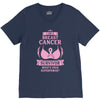 I am a Breast Cancer Survivor - What's Your Superpower? V-Neck Tee