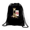 medieval fairground Drawstring Bags