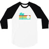 cabo san lucas distressed 3/4 Sleeve Shirt