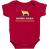 colifornia republic parody pugfornia republic Baby Bodysuit