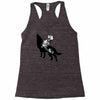Wolf And Human Racerback Tank