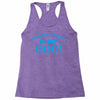 my favourite person is my dog Racerback Tank