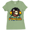 music Ladies Fitted T-Shirt