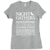 night's watch vow got christmas Ladies Fitted T-Shirt