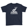 buck wear food poops Youth Tee