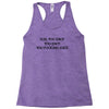 Fle, You Idiot Racerback Tank