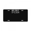 beer o'clock License Plate