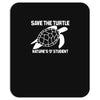 save the turtle Mousepad