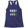 kitten of death Racerback Tank
