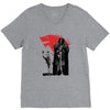 the king and the white wol V-Neck Tee