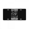 Veteran Don't Thank Me Thank My Grandpa Who Never Came Back License Plate