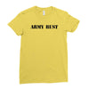 army rust Ladies Fitted T-Shirt