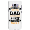 Super Cool Dad Of A Freaking Awesome Nurse Samsung Galaxy S8 Plus