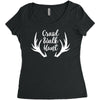 Crawl Walk Hunt Women's Triblend Scoop T-shirt