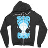 sad boy Zipper Hoodie