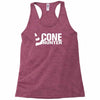 cone hunter Racerback Tank