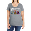 basements and kittens Ladies Curvy T-Shirt