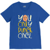 you only punch once V-Neck Tee