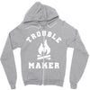 Trouble Maker Zipper Hoodie