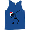 skeleton dabbing christmas Tank Top