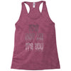 it's not me it's you girls Racerback Tank