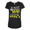 mopar halloween Maternity Scoop Neck T-shirt