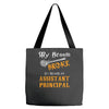 assistant principal Tote Bags