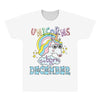 unicorns are born in december cute unicorn All Over Men's T-shirt