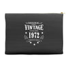 original parts vintage established 1972 perfectly aged Accessory Pouches
