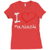 i love mariachi Ladies Fitted T-Shirt