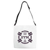 train hard Adjustable Strap Totes