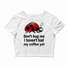 coffee lover Crop Top