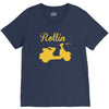 retro kult vespa 50 t shirt scooter roller s m l xl xxl V-Neck Tee