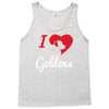 i love goldens Tank Top
