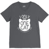 i only have one cat my cat has a few cat V-Neck Tee