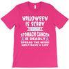 halloween is scary but stomach cancer is deadly spread the word lep sa T-Shirt