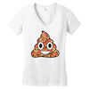 pizza shit Women's V-Neck T-Shirt