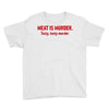meat is murder Youth Tee