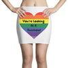 You're Looking At A Rainbow Mini Skirts